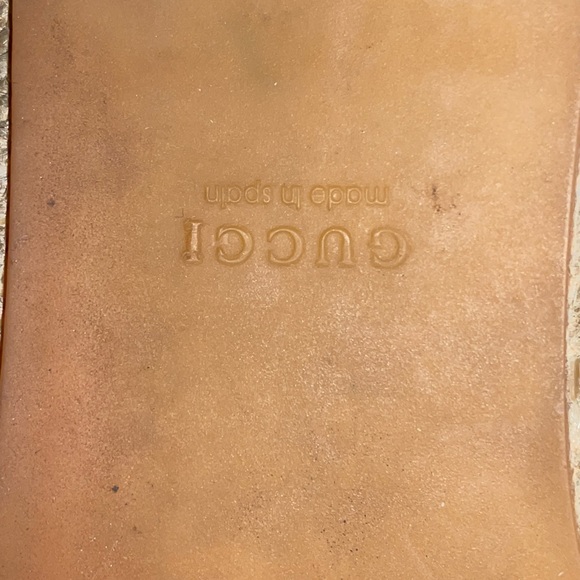 Gucci espadrilles shoes size z8 1/2 - Picture 4 of 5